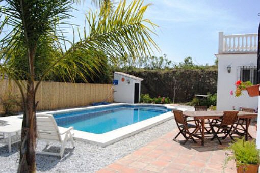 Terasse mit Pool