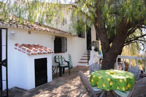 Zu Kaufen Finca Mit Pool Und Bergblick In Competa Andalusien
