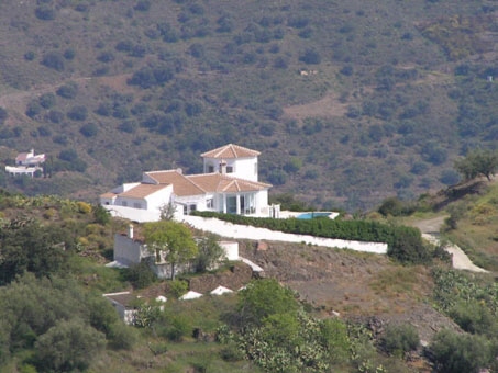 Villa mit Pool und Meerblick in Sayalonga, Andalusien