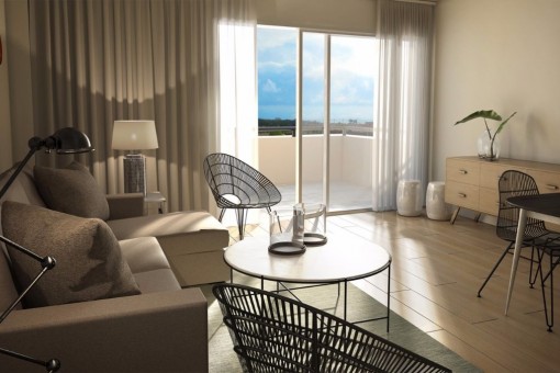 1 und 2 Zimmer Wohnung mit Vermietoption