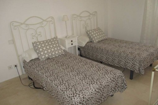 Eines der exquisiten Schlafzimmer