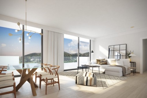 Neue, moderne und elegante Wohnungen in Mijas