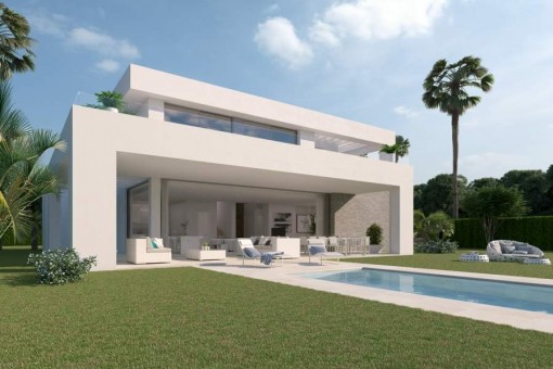 Neues Wohnprojekt von modernen Villen in La Cala de Mijas, Malaga