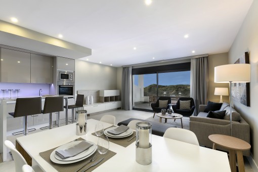 Neue und moderne Wohnanlage mit 62 Wohnungen/Penthäuser in Estepona, Malaga