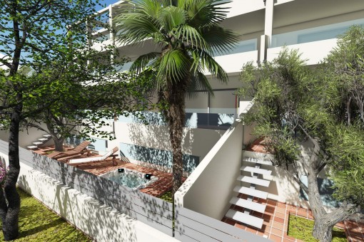 Neue und moderne Wohnanlage mit 62 Wohnungen/Penthäuser in Estepona, Malaga