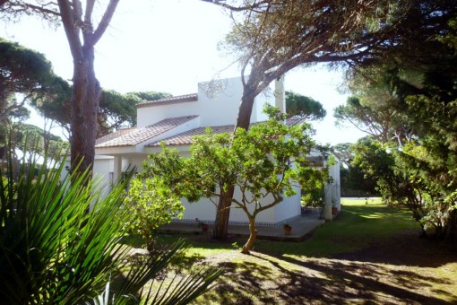 Hinteransicht der Finca