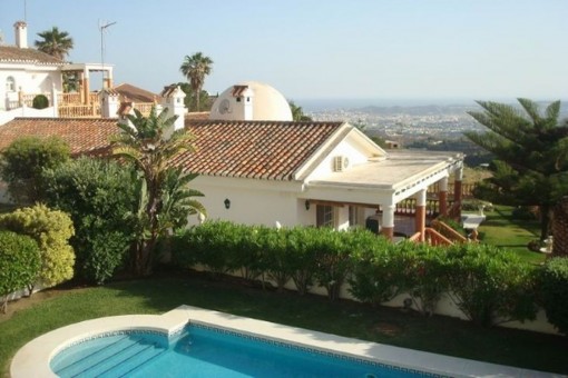 Charmante Villa mit Panoramablick in Mijas