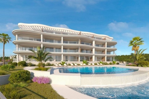 Traumhaft schöne Wohnungen mit Meerblick in Mijas