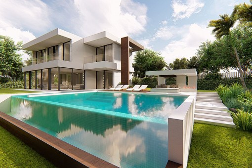 Zeitgenössiche hochwertigst gebaute Villa in Sotogrande