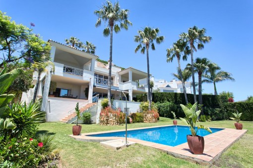 Optimal gelegene Villa in der Wohngegend von Rio Real Golf, in der Nähe von Marbella