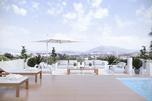 Aufwändige Villa mit 6 Schlafzimmern an der Golden Mile in Marbella