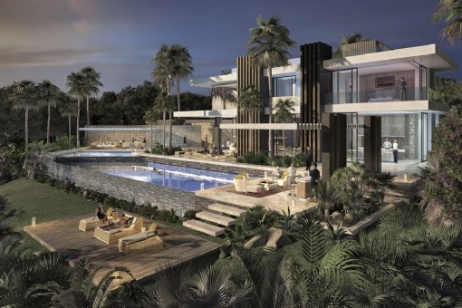 Großzügige Villa im Herzen der Marbella Golden Mile, ganz in der Nähe des weltberühmten Puerto Banus zu verkaufen