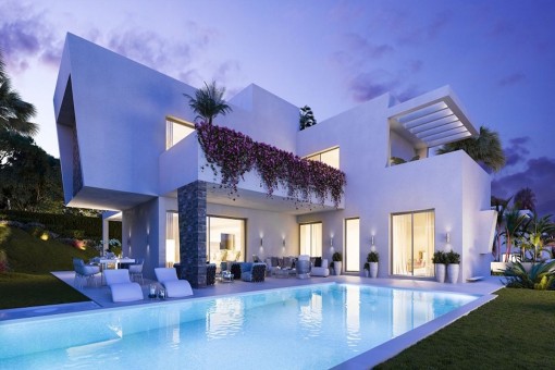 Off Plan Villa in modernem Design, gebaut nach den höchsten Standards in Estepona