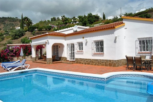 Gepflegte Finca mit Pool in Canillas de Albaida, Málaga