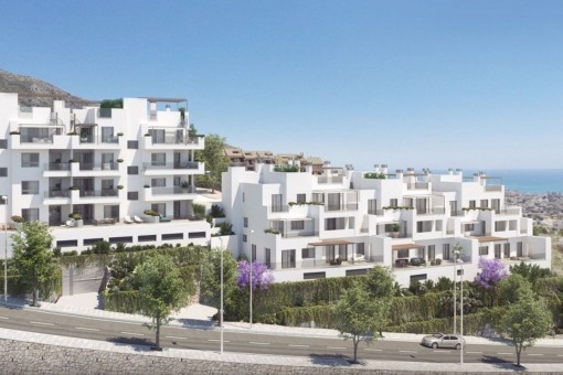 Qualitativ hochwertige Wohnungen mit herrlichem Meerblick in Benalmádena Costa