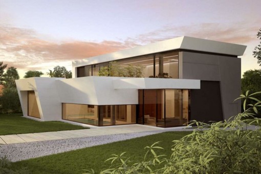 Ultra moderne Luxusvilla in Marbella West, kurz vor der Fertigstellung