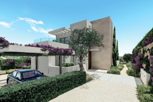 Fantastisches Villa-Projekt mit 3 Schlafzimmern und malerischer Aussicht am Golfplatz in Estepona
