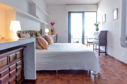 Villa 2 (1) - Schlafzimmer mit Terrassenzugang