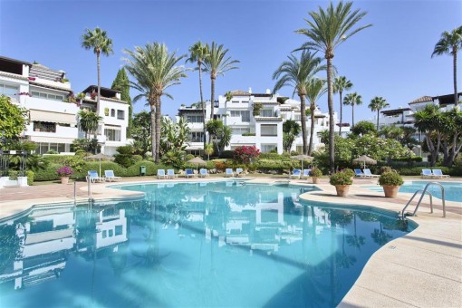 Fantastisches Apartment am Strand mit herrlichem Meerblick - Neue Goldene Meile, Estepona