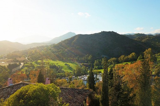 Umliegende Landschaft