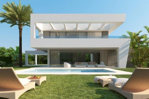 Villa Kaufen In Marbella Neubau Mit Pool Und Meerblick